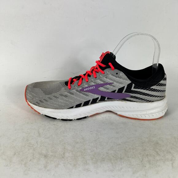 Brooks Launch 6 women's size 8.5 black pink purple athletic running sneakers - Picture 6 of 13